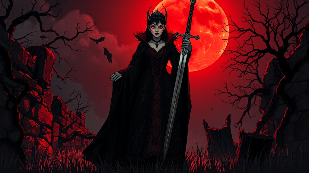 뱀파이어, 8월 26일 출시 확정! (illustration 스타일)