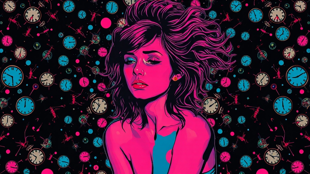 HSP가 일상에서 겪는 어려움 (popart 스타일)