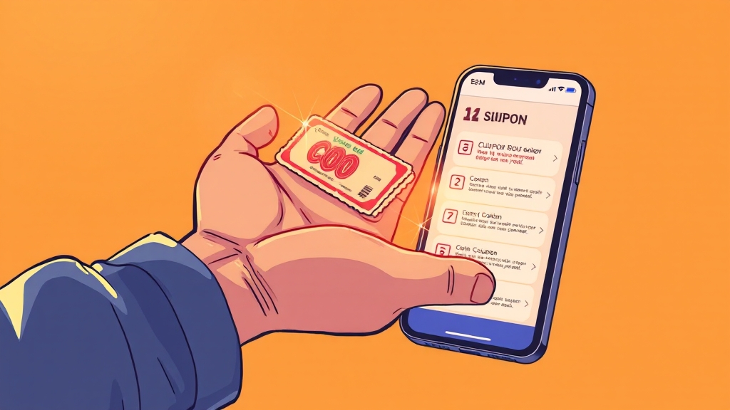 배민 쿠폰 등록 방법 (앱/코드) (illustration 스타일)