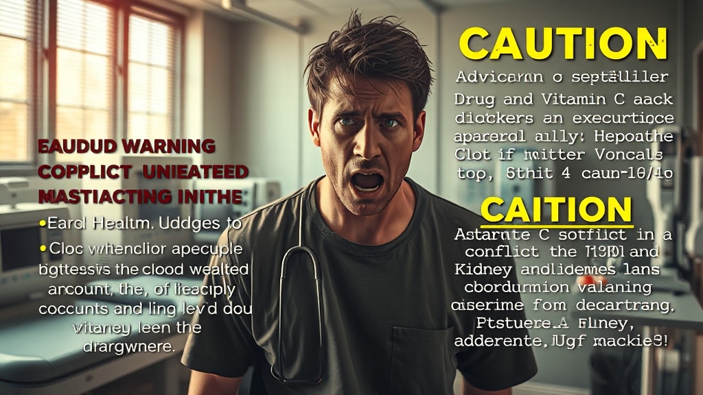 섭취 시 주의사항 (realistic 스타일)