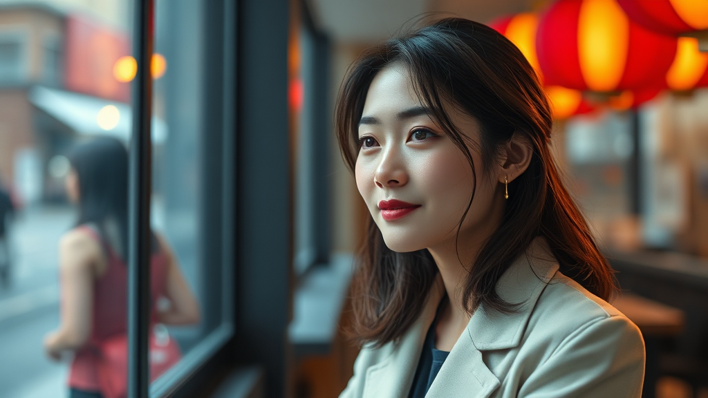 배우에서 공무원으로, 윤영경의 다채로운 커리어 변천사 (realistic 스타일)