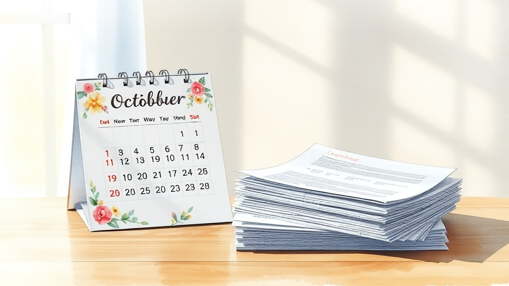 기한 연장, 왜 필요할까? (watercolor 스타일)