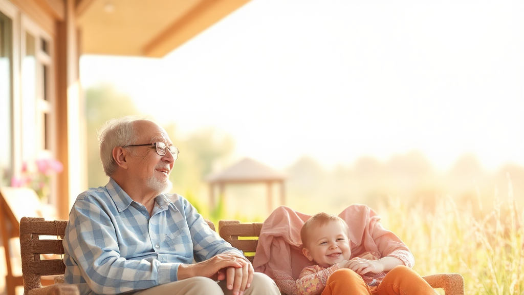 부모님께 맞는 실버타운, 현명한 선택 가이드 (watercolor 스타일)