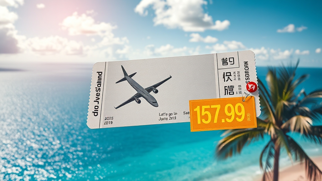 제주도, 싸게 갑시다! (realistic 스타일)