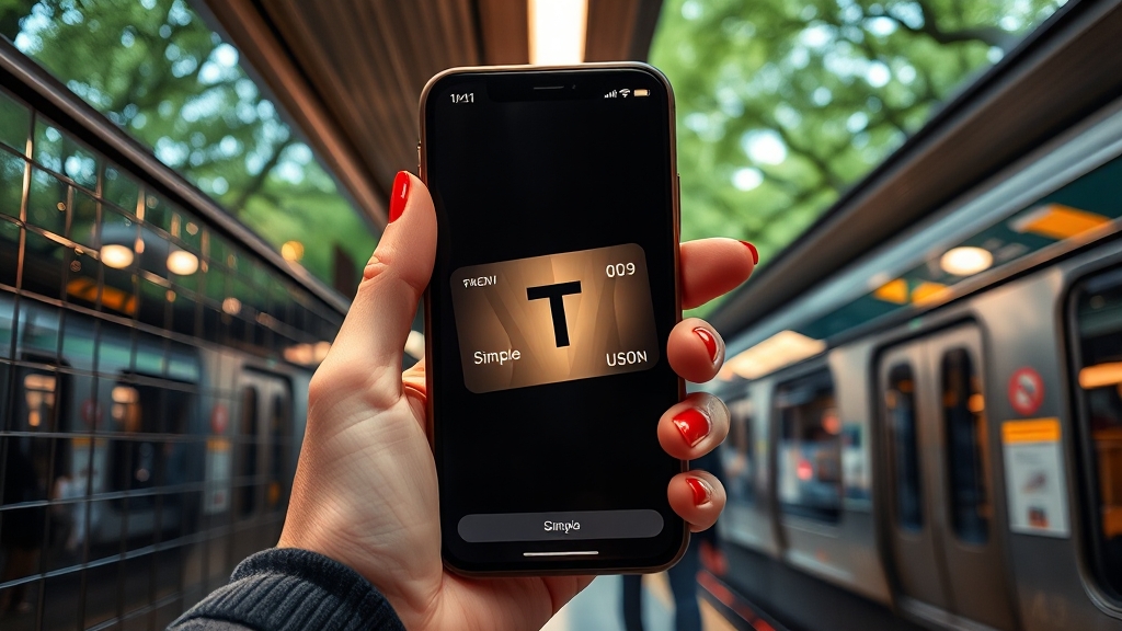 아이폰 티머니 등록 방법 (realistic 스타일)