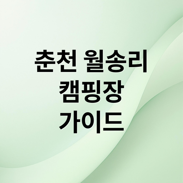 춘천 월송리
캠핑장
가이드 (춘천 월송리캠프 글램핑카라반)