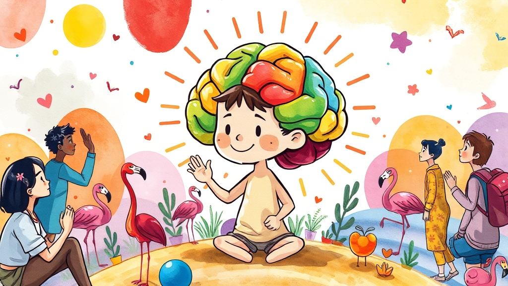 ADHD에 대한 올바른 이해 (cartoon 스타일)