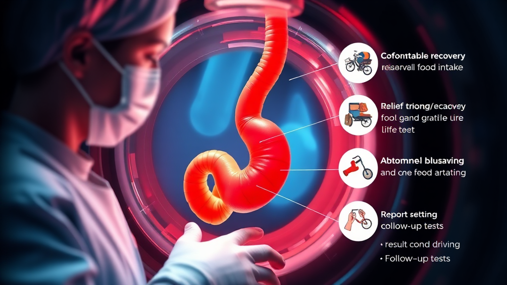 내시경 후 관리와 주의사항, 회복을 위한 필수 정보 (realistic 스타일)