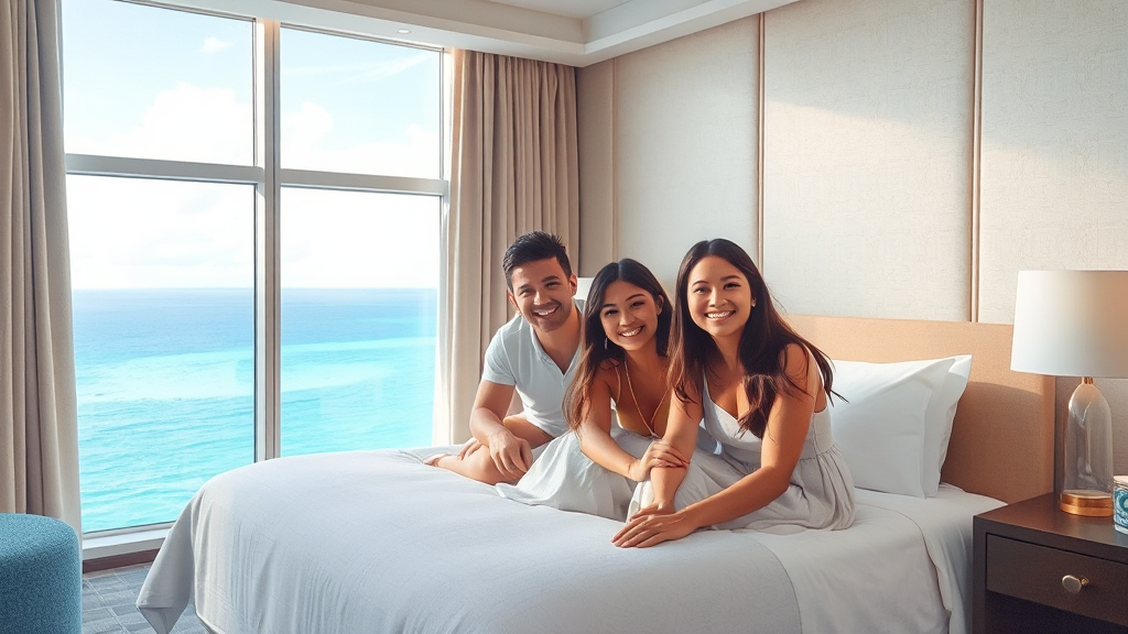 객실 종류 & 편의 시설 안내 (watercolor 스타일)