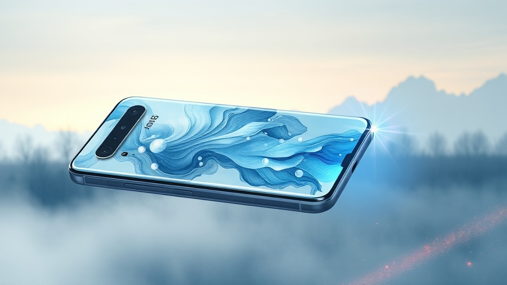 갤럭시 A36: 배터리 수명과 충전 성능 (watercolor 스타일)