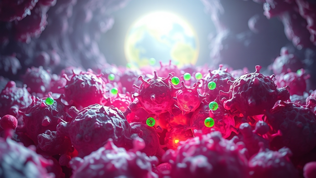 폐암 치료의 혁신, 표적 치료와 면역 항암 치료 (realistic 스타일)