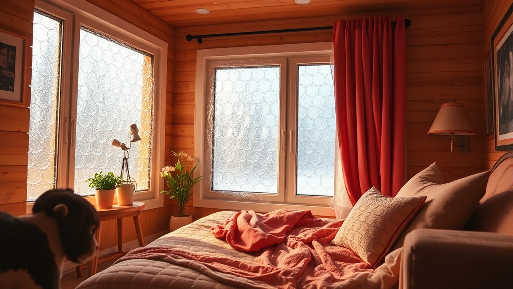 난방 효율 높이는 방법 (realistic 스타일)