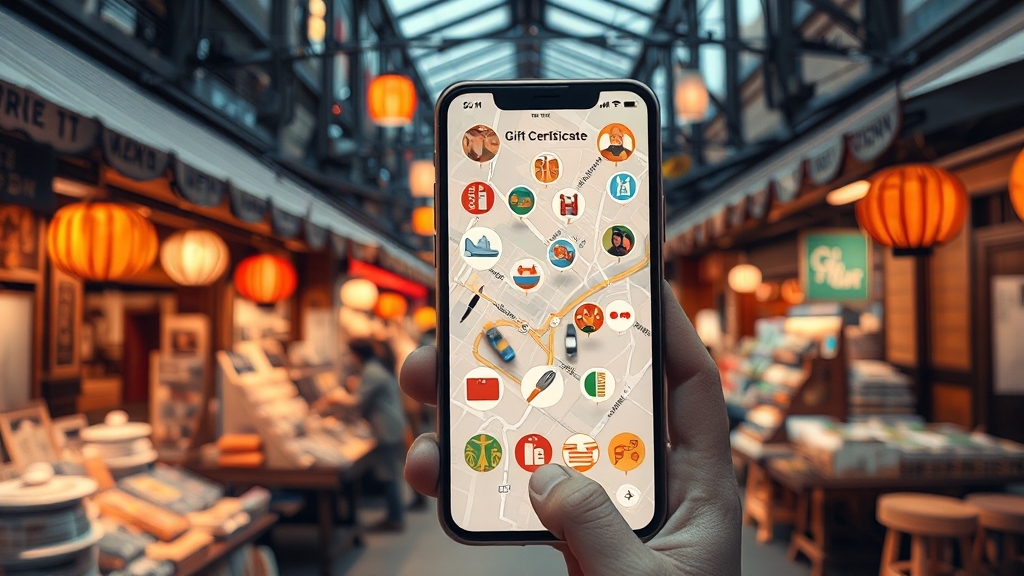 오프라인 사용처 찾기 (realistic 스타일)