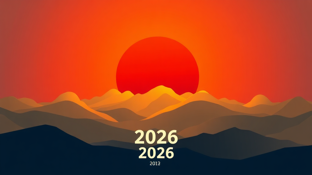 2026년 해돋이 명소 선택 가이드 (illustration 스타일)