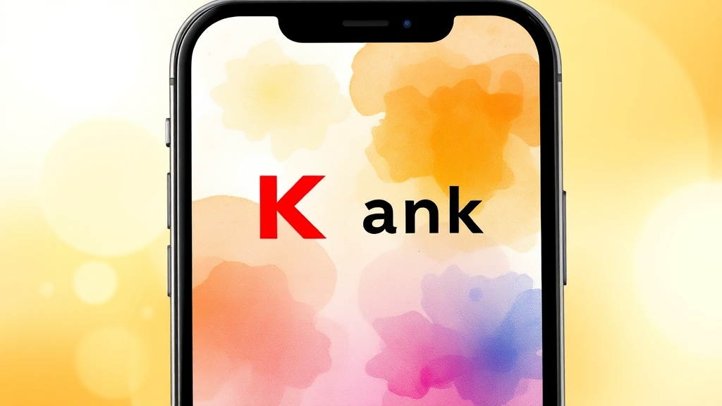 케이뱅크 신용대출 특징 (watercolor 스타일)