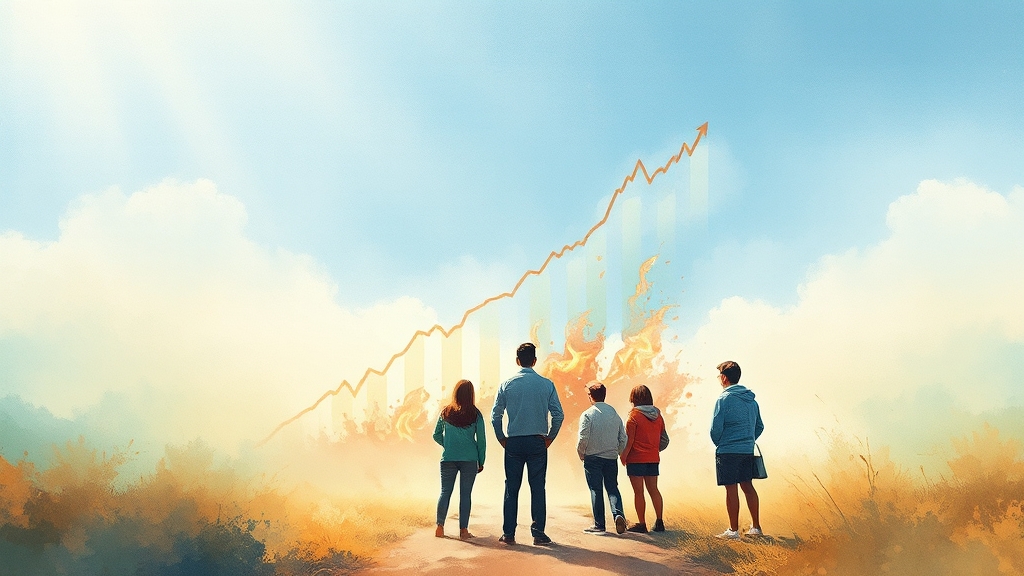 코스피 3000 돌파, 의미는? (watercolor 스타일)