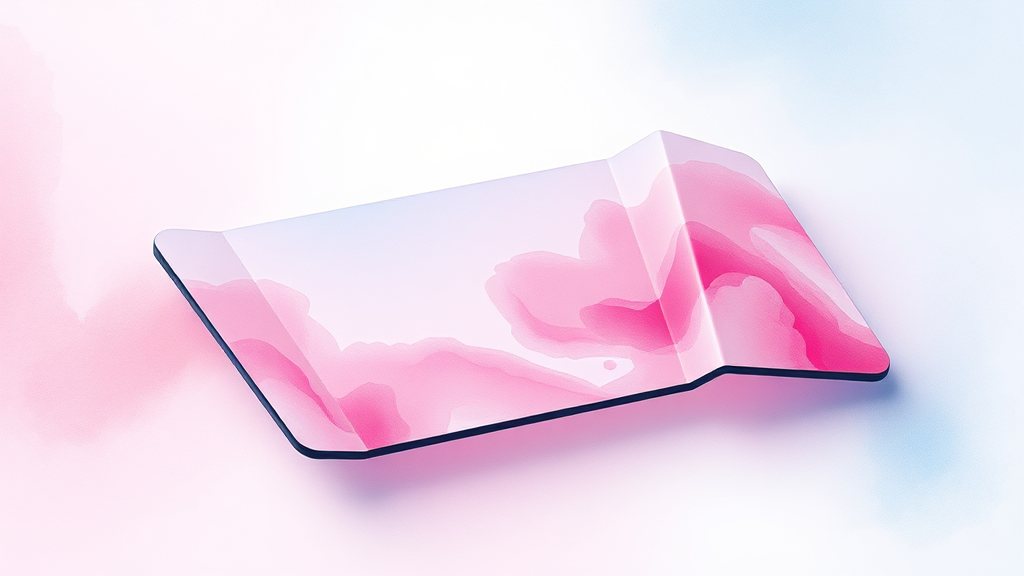 갤럭시 트라이폴드, 무엇이 특별할까? (watercolor 스타일)