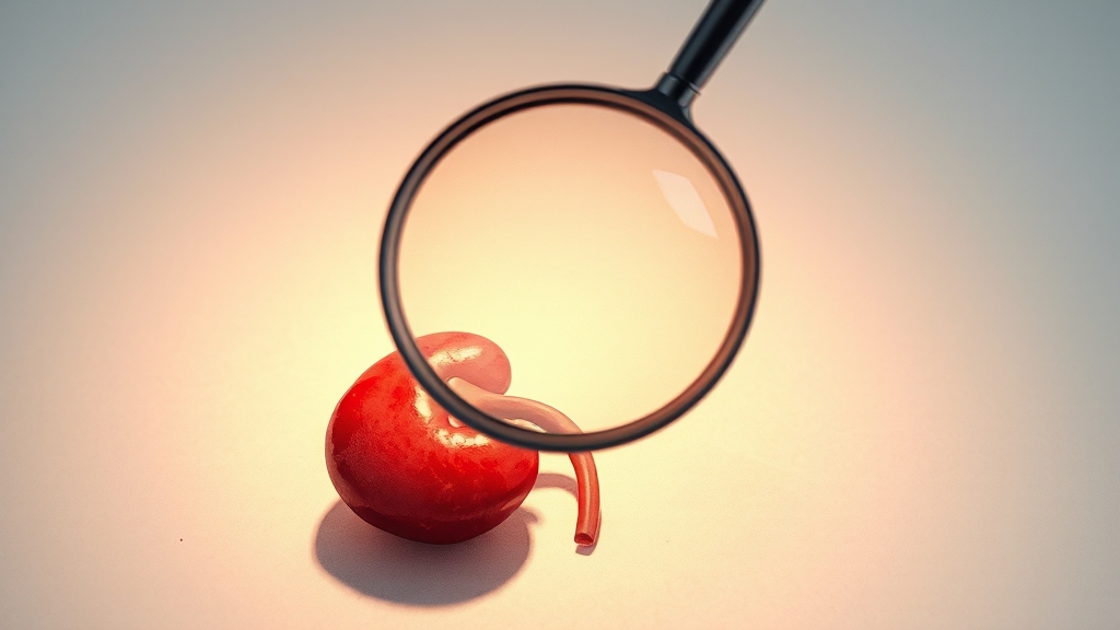 신장암에 대한 잘못된 상식과 주의사항 (watercolor 스타일)