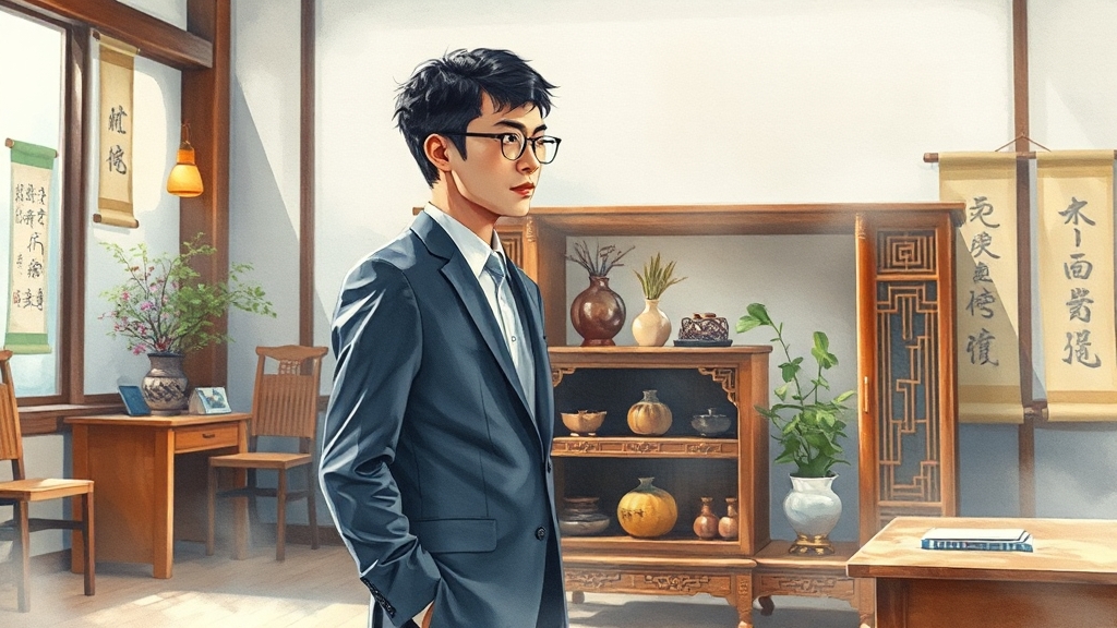 학습 알고리즘과 교육 패러다임 변화 (watercolor 스타일)