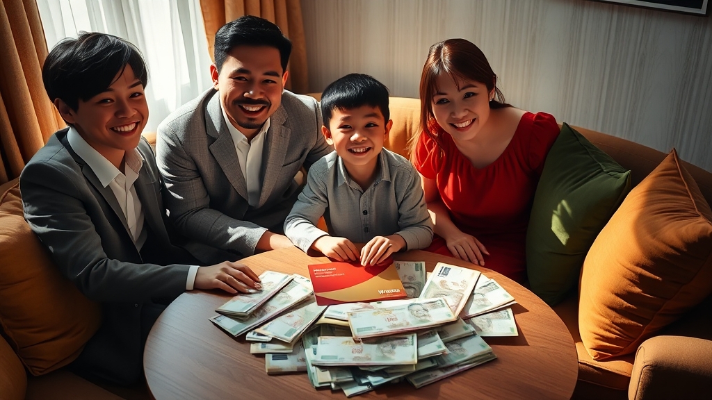 지원 내용 및 금액 (realistic 스타일)