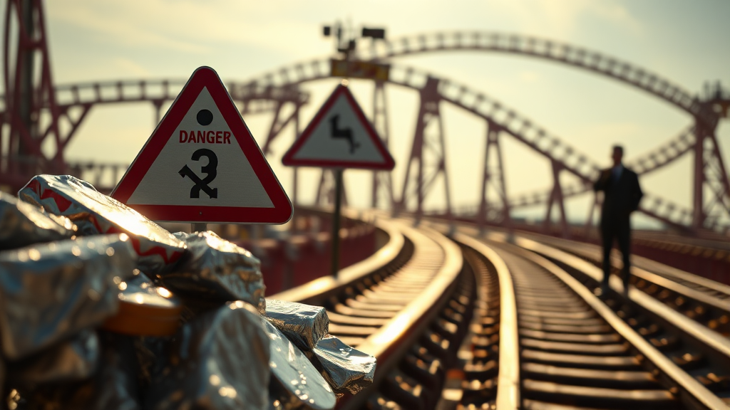 은 투자 시 유의사항: 위험 관리 (realistic 스타일)