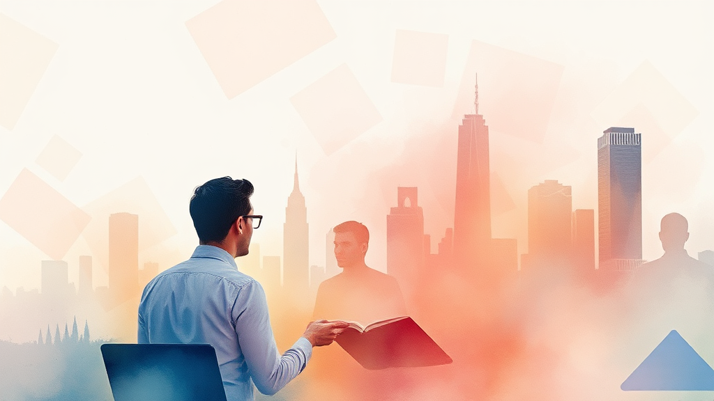 실리콘밸리 투자자: 혁신을 현실로 만드는 동반자 (watercolor 스타일)