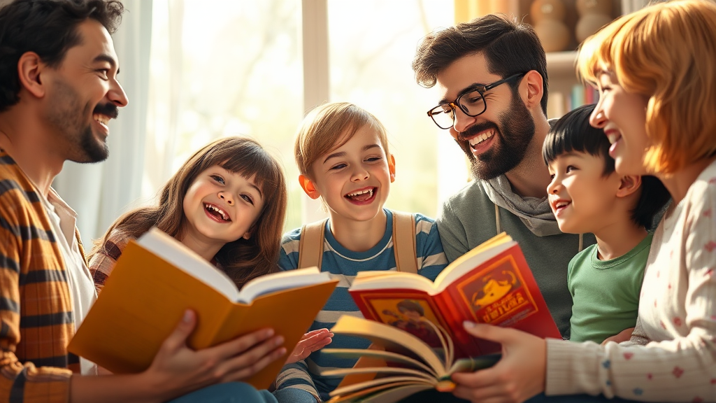 다채로운 책의 세계: 3색3책 인천북 선정 도서 소개 (realistic 스타일)