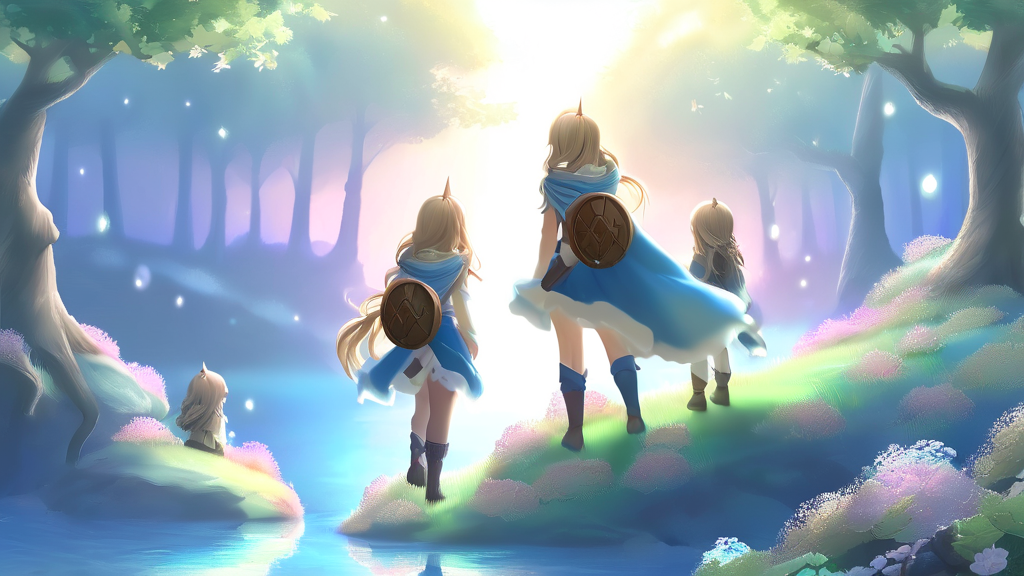 우와모험단, 직접 플레이해본 후기 (watercolor 스타일)