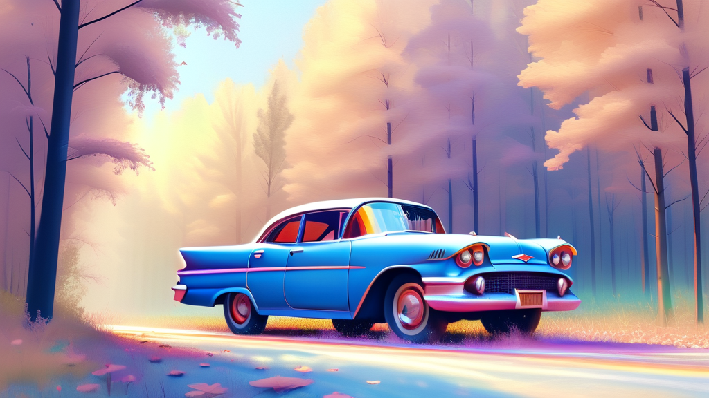 사고 발생 시 ‘사고 대차’란 무엇인가요? (watercolor 스타일)