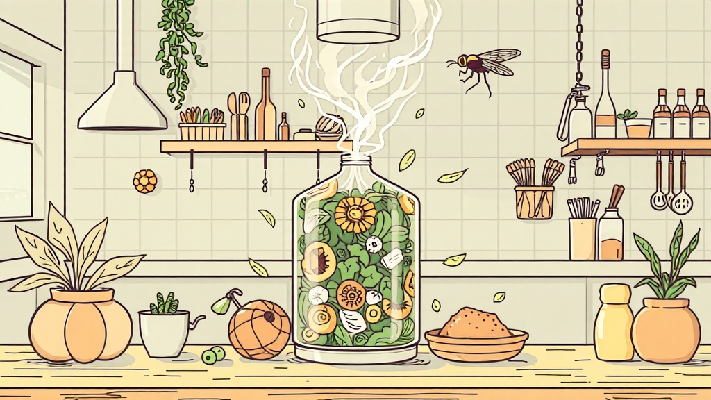 신일 음식물처리기 선택 이유 (illustration 스타일)