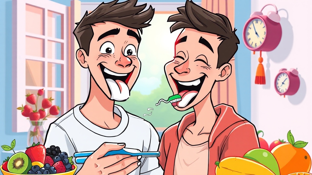 혀클리너, 꼭 써야 할까요? (cartoon 스타일)