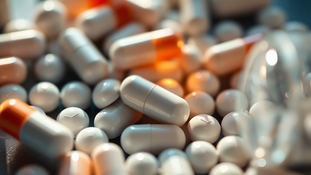 먹는 위고비 부작용 및 한계점 (realistic 스타일)