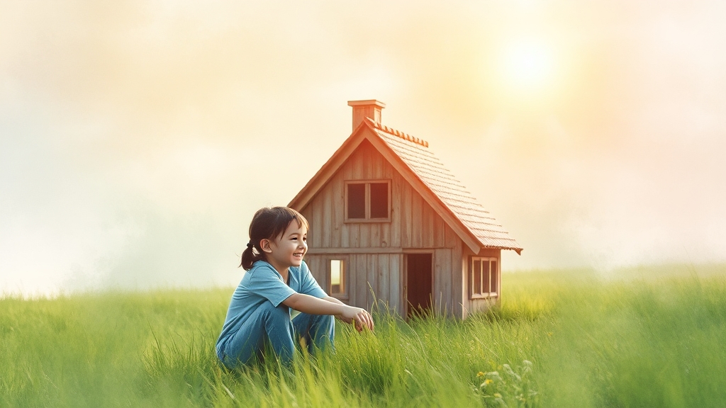 실수요자를 위한 거래 전략 (watercolor 스타일)