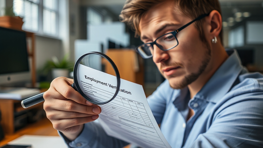 이직확인서, 내용이 다르다면 즉시 수정하세요! (realistic 스타일)