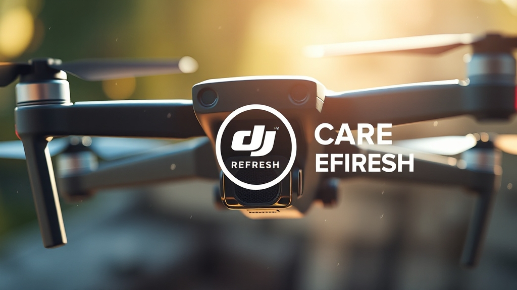 DJI 케어 리프레시 보험 활용법 (realistic 스타일)
