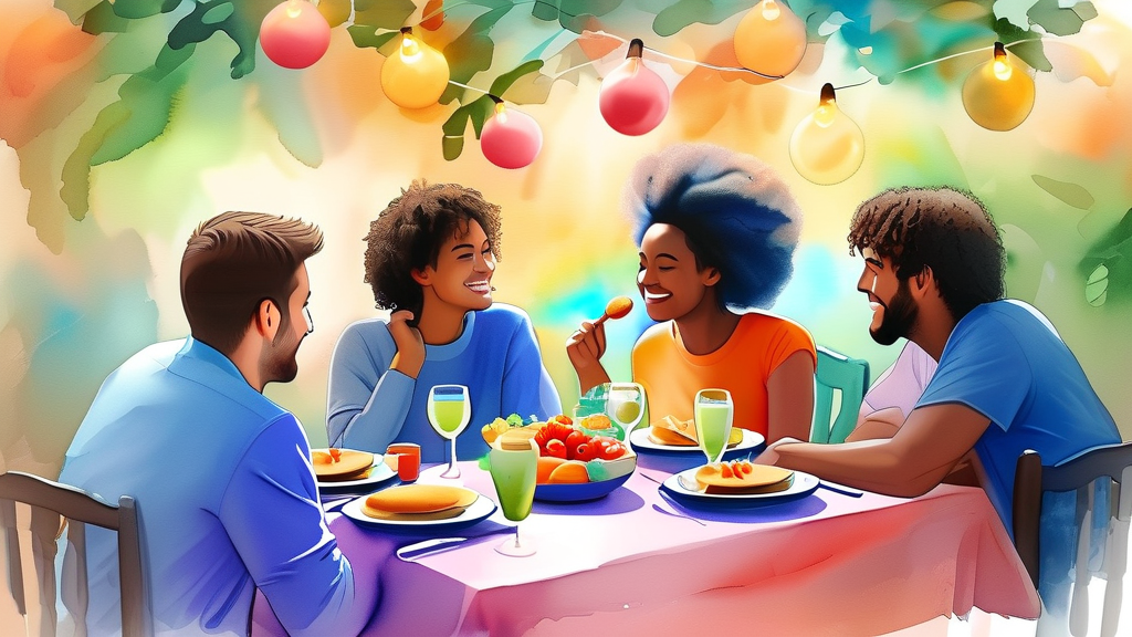 거지맵 서비스, 왜 필요할까요? (watercolor 스타일)