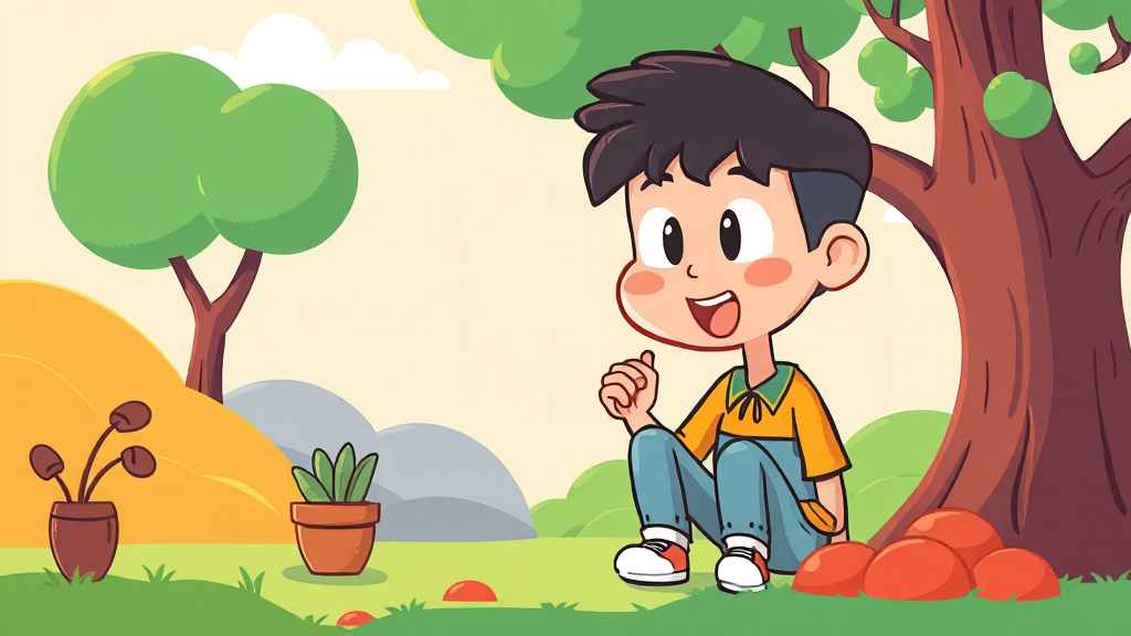 온라인 교육 신청 방법 (cartoon 스타일)