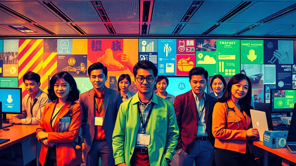 산재보험 관련 업무, 이렇게 처리해요 (popart 스타일)