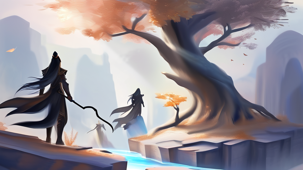 동료 시스템 및 파티 구성 최적화 방안 (watercolor 스타일)