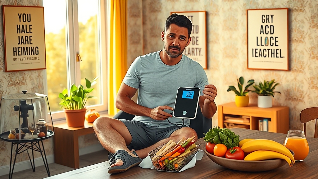 고혈압 관련 추가 정보 및 주의사항 (realistic 스타일)