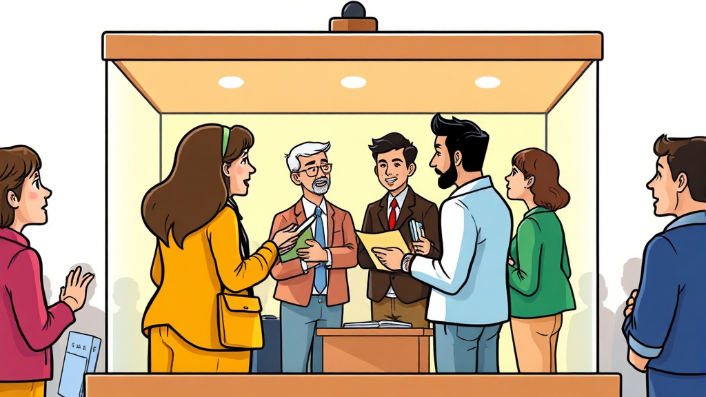 봉사직 전환, 긍정적 효과는? (cartoon 스타일)