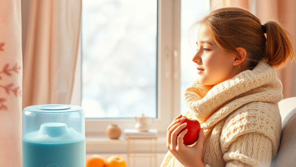 생활 속 관리 및 예방 (watercolor 스타일)