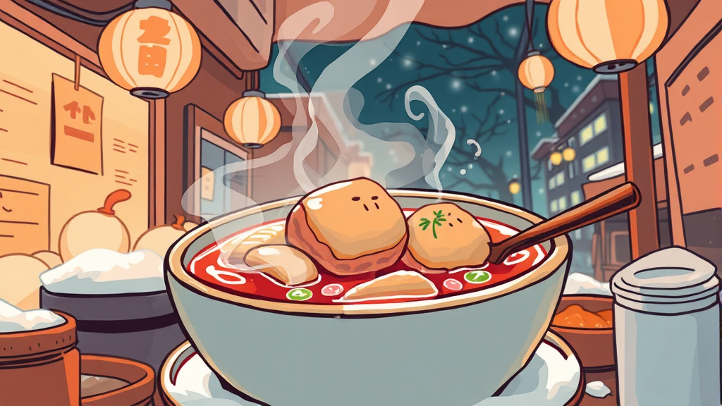 어묵이란 무엇일까요? (illustration 스타일)