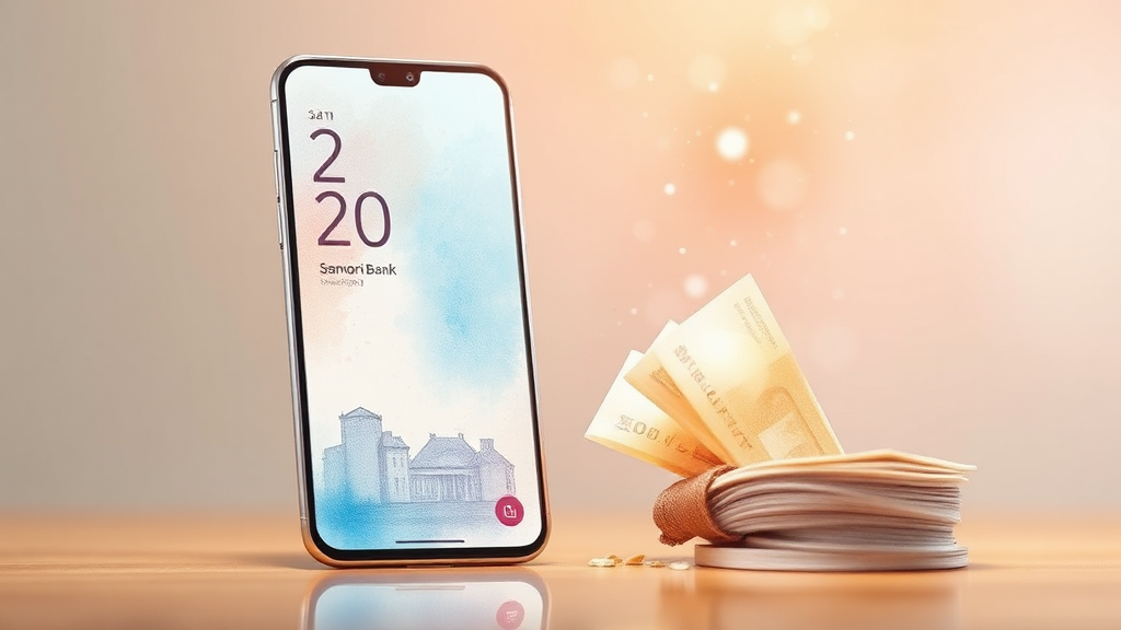 우리은행 계좌 연결 꿀팁 (watercolor 스타일)