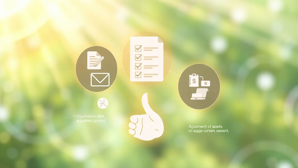 복잡한 절차, 쉽게 알아봐요 (illustration 스타일)