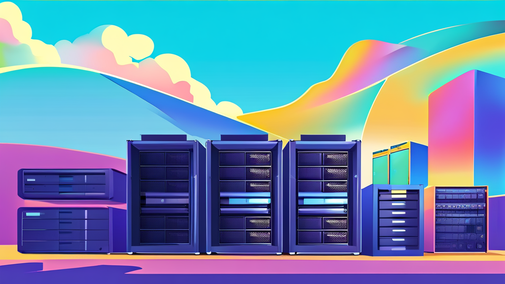 반도체 시장 흐름과 SK하이닉스 실적 (cartoon 스타일)