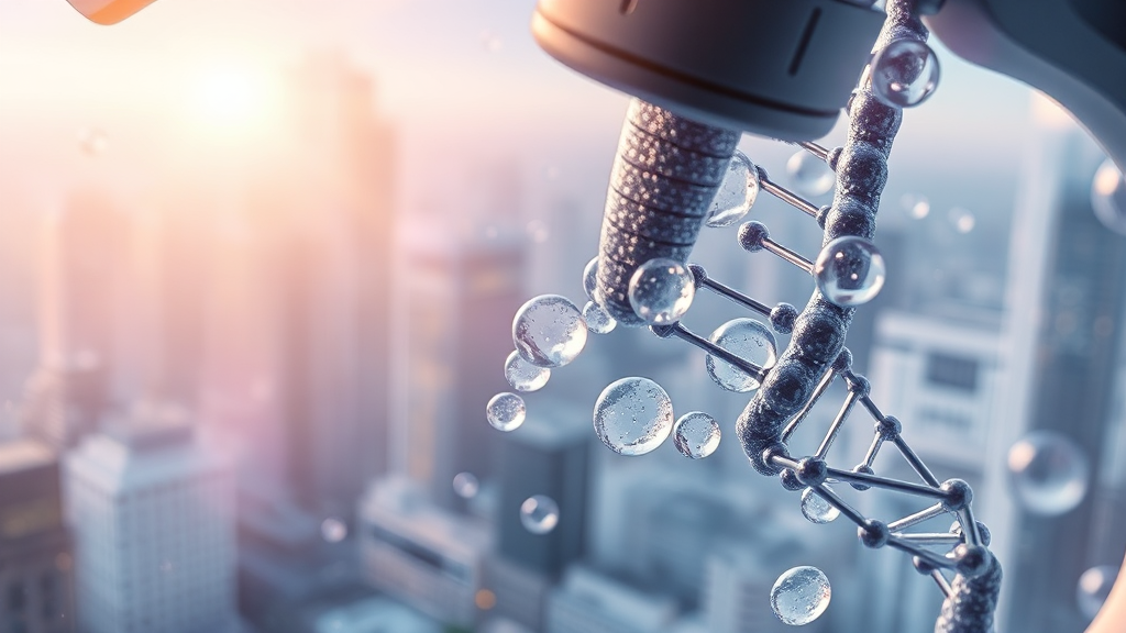 과학 기술 및 산업 동향 (realistic 스타일)