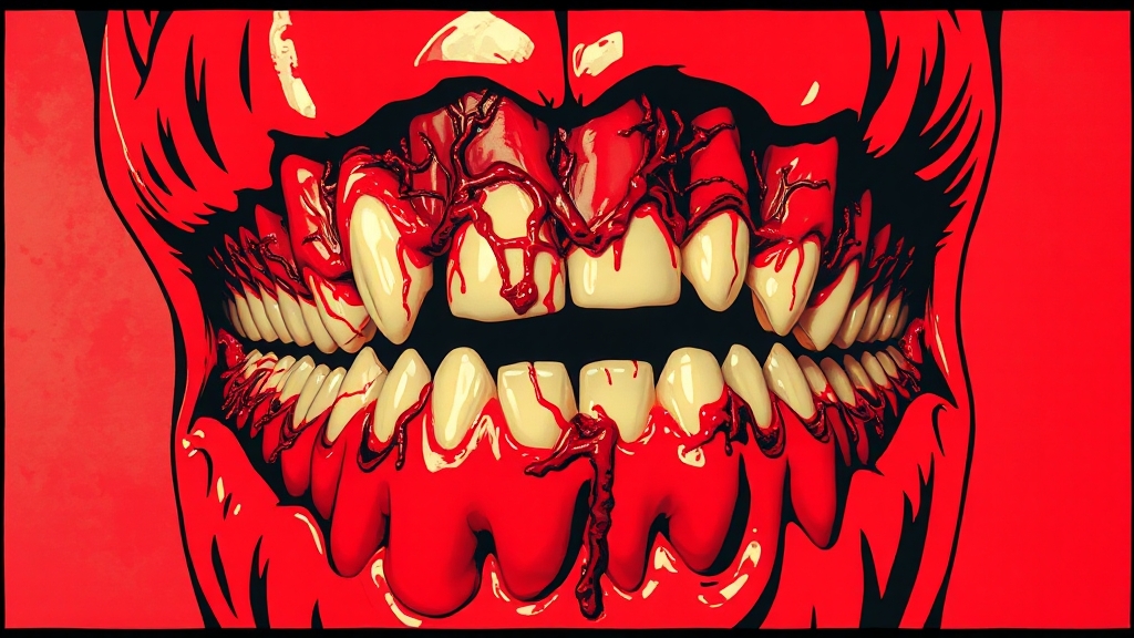 잇몸 질환, 왜 심각할까요? (popart 스타일)