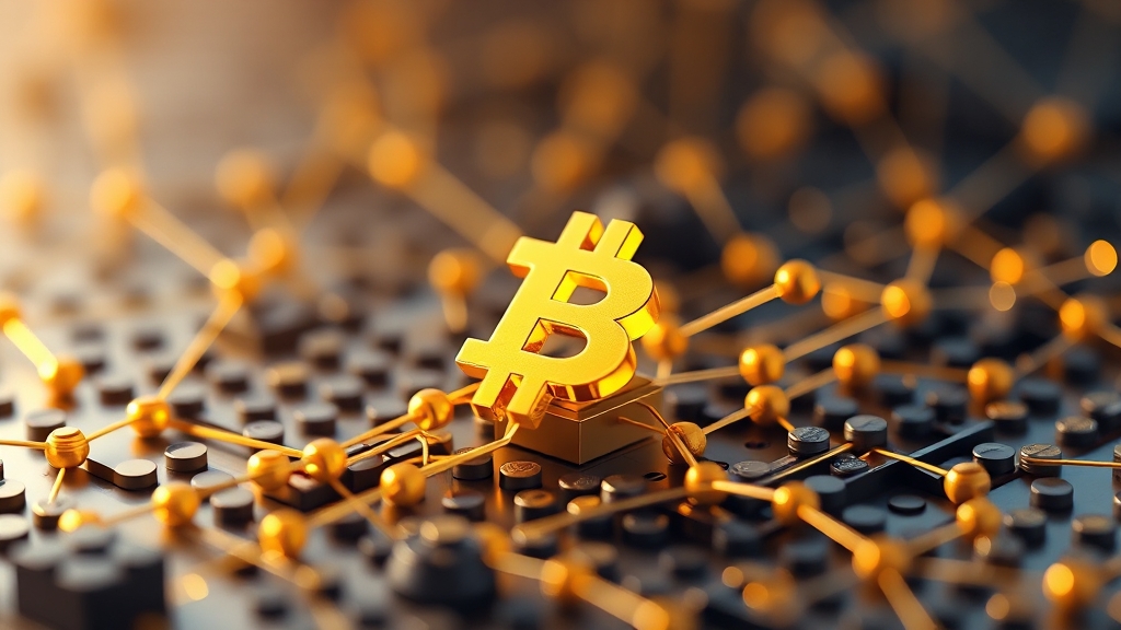 블록체인 작동 원리 및 구조 (realistic 스타일)