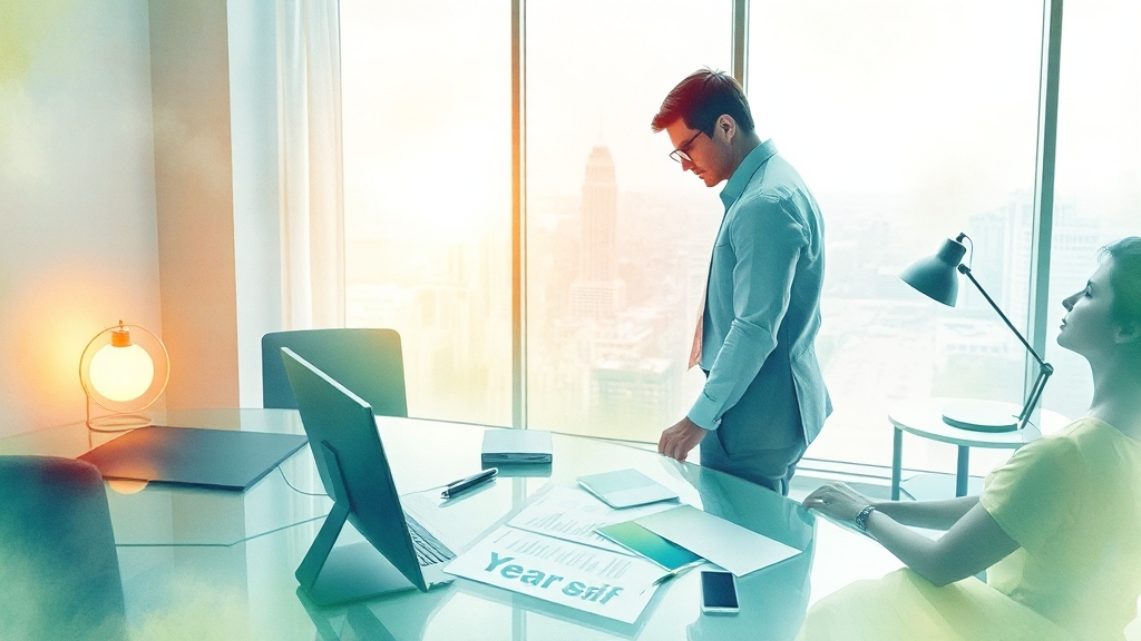 사업장 부담 완화 노력은? (watercolor 스타일)